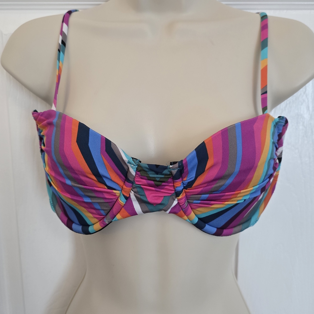 Trina Turk Multicolor Bikini Top